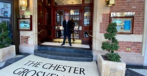 We went inside the iconic Chester Grosvenor hotel that hosted the Queen