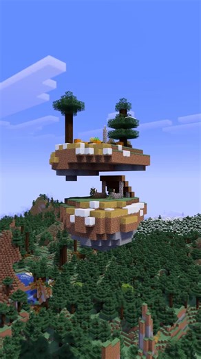 akirby80 - Minecraft Seeds on Instagram: "Floating Islands - Minecraft 1.21.11 Java Edition Seed"