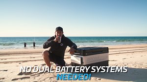 5.9K views · 185 reactions | You can use this 12v fridge WITHOUT a dual battery system! myCOOLMAN's power pack makes this fridge so portable, you can take it ANYWHERE. Check out the range at www.mycoolman.com.au | 4WD 24/7 | Facebook