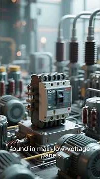 ACB vs MCCB vs MCB | Which Circuit Breaker to Use & Why? ⚡#MCB #MCCB #ACB #circuitbreaker
