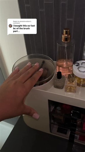 7.3K views · 34 reactions | Stay glam & organized ✨ Keep your skincare and makeup perfectly arranged with this elegant organizer! Featuring drawers, brush holders, and sleek design — your vanity just got an upgrade  Link in bio & follow for more! #makeuporganizer #vanitygoals #beautysetup #skincare #makeupstorage #homedecor #amazonfinds | easyazdeals | Facebook