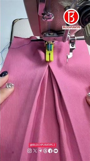 Easy Accordion Pleat Sewing Tutorial
