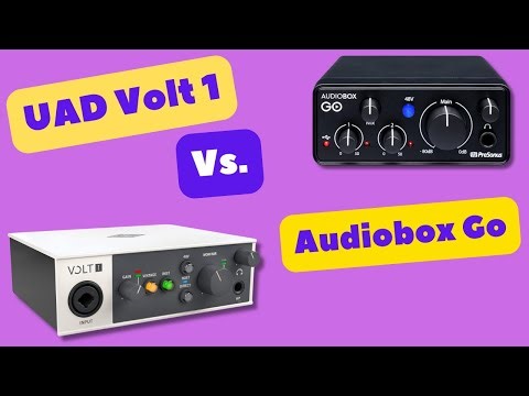 UAD Volt vs PreSonus AudioBox GO – Honest Audio Interface Comparison!