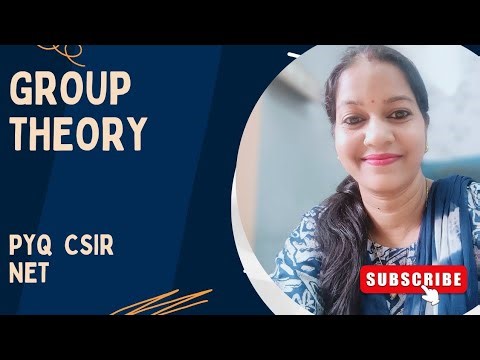 GROUP THEORY PYQ CSIR NET #JET#GATE#CSIRNET‪@LetsChemiophilic‬