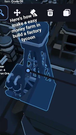 Money farm in build a factory tycoon #funnyimages #roblox