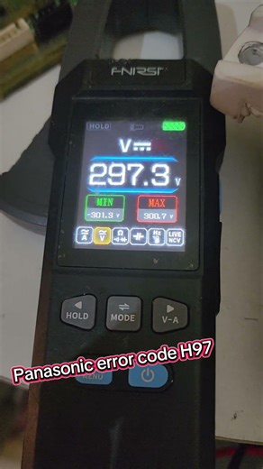 Panasonic error code H97 012404454