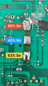 The soldering effect of different purity solder wire #solderwire #solder | Laptop Repair Secrets