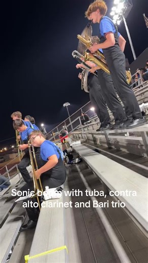 #fyp #band #barisaxophone | sonic boom