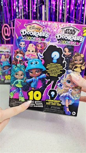 [AD] #asmr Unboxing 2x Disney Doorables ADOORBS Series 2🩷 Find all ADOORBS dolls dressed in aDoorable outfits inspired by some Disney fan favorites, like: Star Wars, Monster Inc, Alladin, The Little Mermaid, getting ready for a Roller Skating Party, Galactic Gala or Sparkly Dance!🪩 Let's see who we got✨️ ADOORBS dolls are truly a love note to Disney Doorables most devoted superfans💓 Search for them now on Amazon de🛒 Thank you Just Play Disney Doorables 🎁 #GIFTED #doorables #DisneyDoorables 