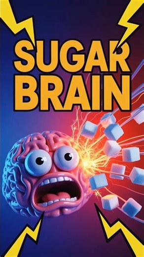 What sugar does inside your brain #brain #sugar