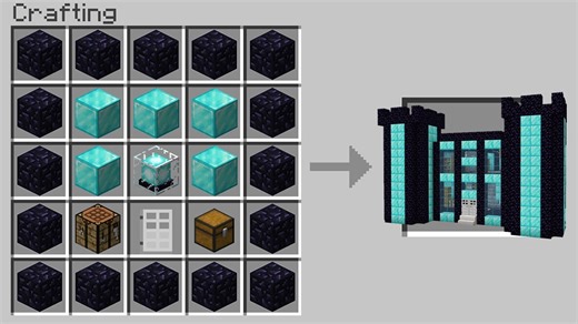 Minecraft but you can craft a base out of any block