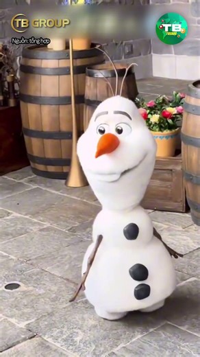 Olaf the robot is causing a sensation | TB TREND #short