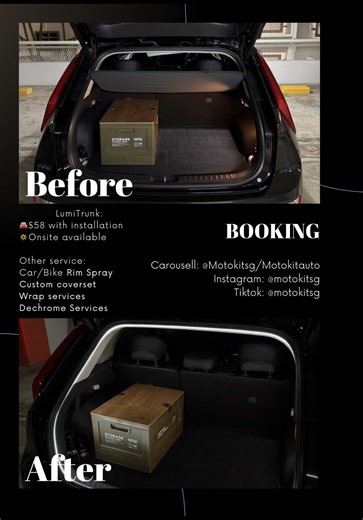 LumiTrunk LED Bootlight: Upgrade Your Car's Interior