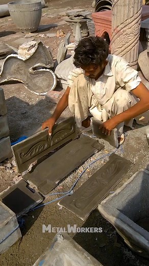 4.1K views · 21 reactions | Top Cement Big Flower Pots to Elevate Your Garden Design | Metal Workers | Facebook