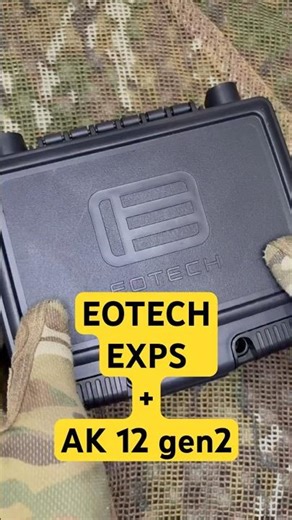 EOTech EXPS on AK 12 gen2 | ASMR #airsoft #callofduty #edc #tacticalgear