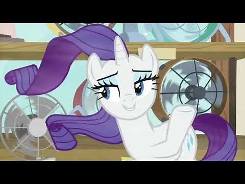 Rarity's Windswept Mane