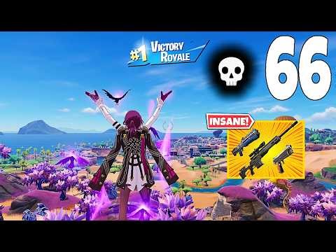 66 Elimination Solo Vs Squads/squads "Zero Build" Gameplay Wins (NEW Fortnite Chapter 7 Season 1 PC)