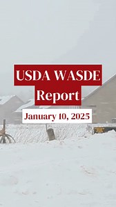 3.1K views | Today USDA released several reports, including the January WASDE report. Watch the video to learn all about the latest numbers! #farmlife #news #corn | Successful Farming | Facebook