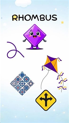 Rhombus (Diamond Shape) in Real Life | Signs, Symbols & Design Patterns