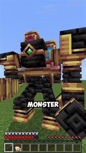 This New Golem Type Can Knock You Far Away #minecraft