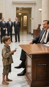 The Millionaire Laughed at the Boy’s Balance Check… Until Reality Hit Like a Storm A ten-year-old boy, dressed in worn sneakers and a thrifted t-shirt, stepped into the VIP section of the city’s priciest bank. Clutching a clear folder to his chest, he looked entirely out of place among the marble floors, crystal chandeliers, and glasses of champagne. “I just want to check my balance,” he said quietly, confidently. Laughter rippled around the room. The manager smirked. “Which account, kid? Your p