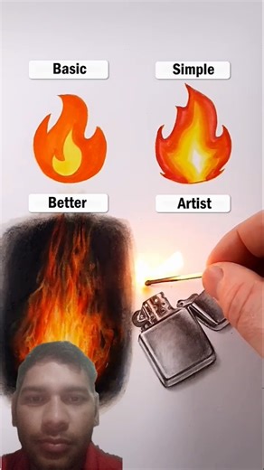 Draw flames! #art #drawing #shortvideo #flames #howtodraw #youtubeshorts credit--@howardglee