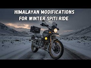 Royal Enfield Himalayan 450 Full Modification | Full Modifications for Spiti Ride