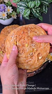 Layered warqi puri Chonge recipe short video | Lets cook with Shaheen Syed