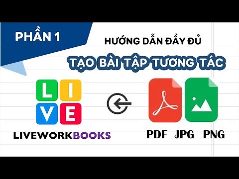 Create interactive worksheets from PDF files, images - LIVEWORKSHEET Part 1