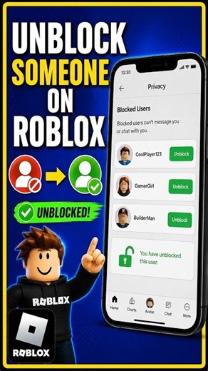 How To Unblock Someone On Roblox