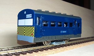 ＨＯゲージのレールクリーニングカーを作ってみた : カズさんの鉄道模型製作の日々