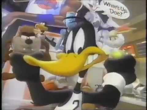 Space Jam Looney Tunes Stuffed Characters McDonalds Commercial 1996