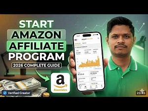 Amazon Affiliate Marketing for Beginners (2026 Tutorial)