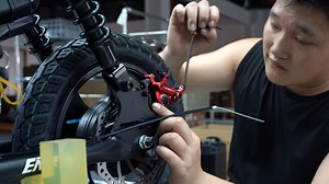 3.8K views · 33 reactions | Sunday wrenching sessions in full swing!  Adjusting the brake rotor on the Roadrunner and sharing a little behind-the-scenes action. Curious about what’s next? Tell us what you’d like to see! | VoroMotors | Facebook