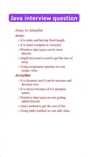 Top Core Java Interview Questions || Core Java Interview Questions and Answers #shorts #tending