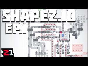 Chill Factory Building! Shapez.io Episode 1 | Z1 Gaming