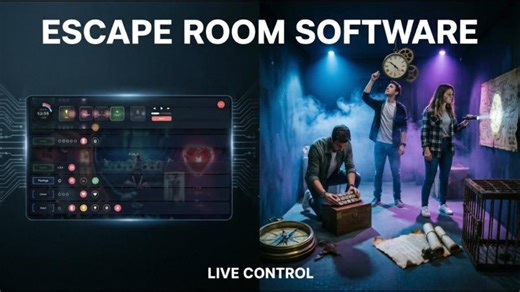 Escape Room Software Demo by xCue | Run Puzzles, Effects, Lights and Audio | Stas Kaminsky