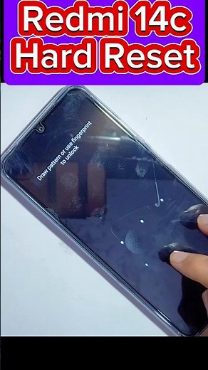 How To Hard Reset Xiaomi Redmi 14C Remove Screen Lock Pattern/Pin/Password | Xiaomi Redmi 14c 2025