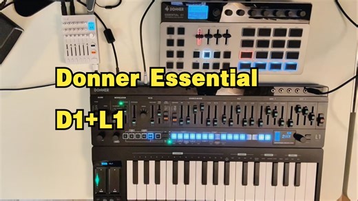 Donner Essential D1 L1【合成器/鼓机/即兴/电子】