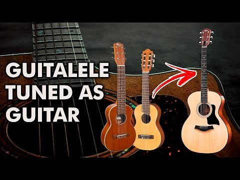 How to tune the guitalele like a guitar (EADGBE tuning)