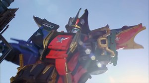 Enter Legendary Megazord! ❤️💙💚💛🩷 #PowerRangers #SuperMegaforce | Morphin' Legacy