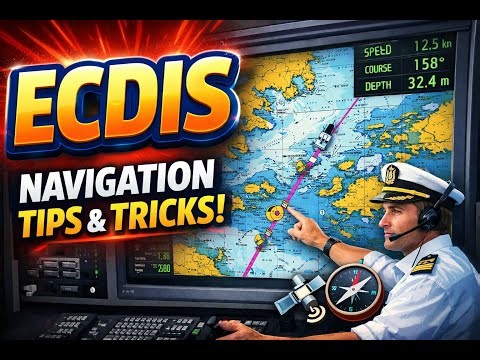 ECDIS Explained Simply | Complete Guide for New Joiners at Sea I Electronic Navigational Charts IENC