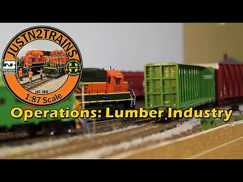 (HO Scale) Switching Operations: Sierra Pacific Industries