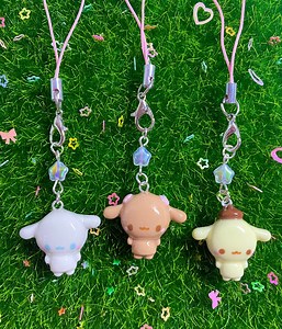 Chibi Kawaii Characters Phone Charms Handmade - Etsy