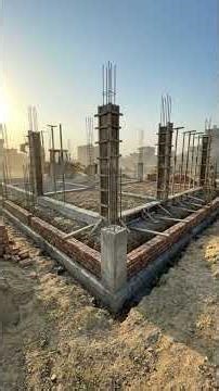 Corner Plot House Construction Progress | Compound Wall + Gate