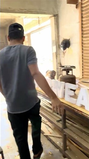 3d standing letters lighting signage #Nizamuddinkad