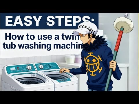 how to use a twin tub washing machine,this is my assignment project from Mr. D