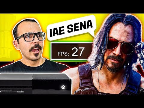 Teste Cyberpunk 2077 Xbox One FAT com 20 FPS