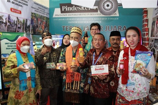 Hasil Inovasi Desa dan Kelurahan Dipamerkan di Pindeskel 2022