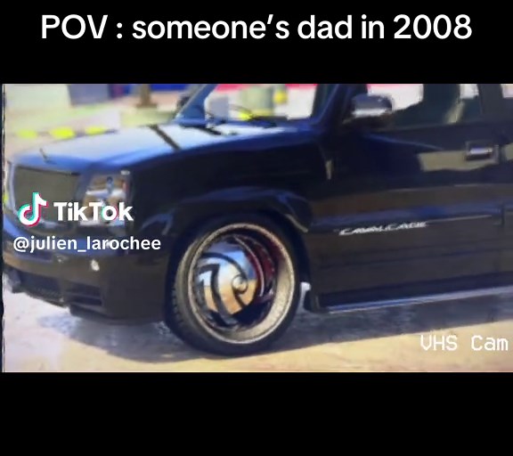 Pimped Out Escalade from the 2000s